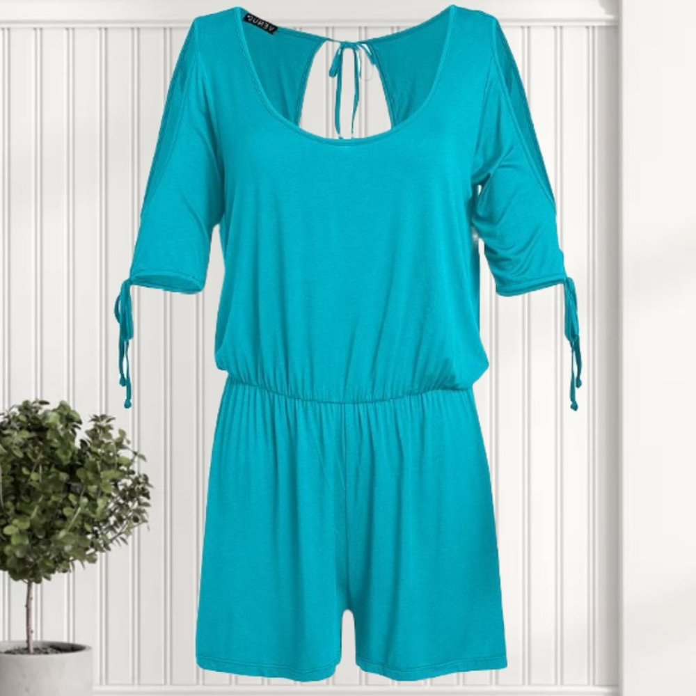 VENUS Women's Teal Jumpsuit